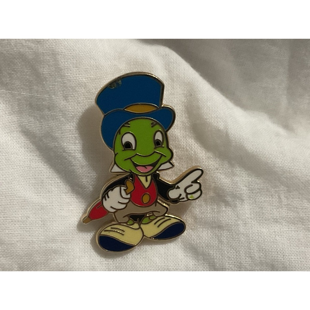 Walt Disney Authentic Jiminy Cricket Pinocchio trading Pin
